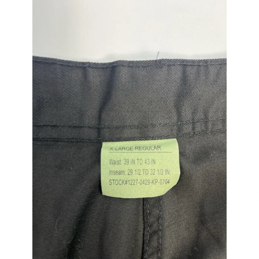 Rothco 1227 BDU Pants Black XL Regular 40x32 Cargo Military Fatigues